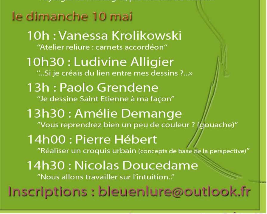 Programme ateliers "Bleu en Lure 2026"
