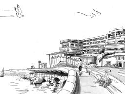 L&#039;immeuble la Réserve sur la corniche