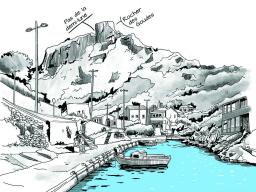 A callelongue, Le rocher des Goudes